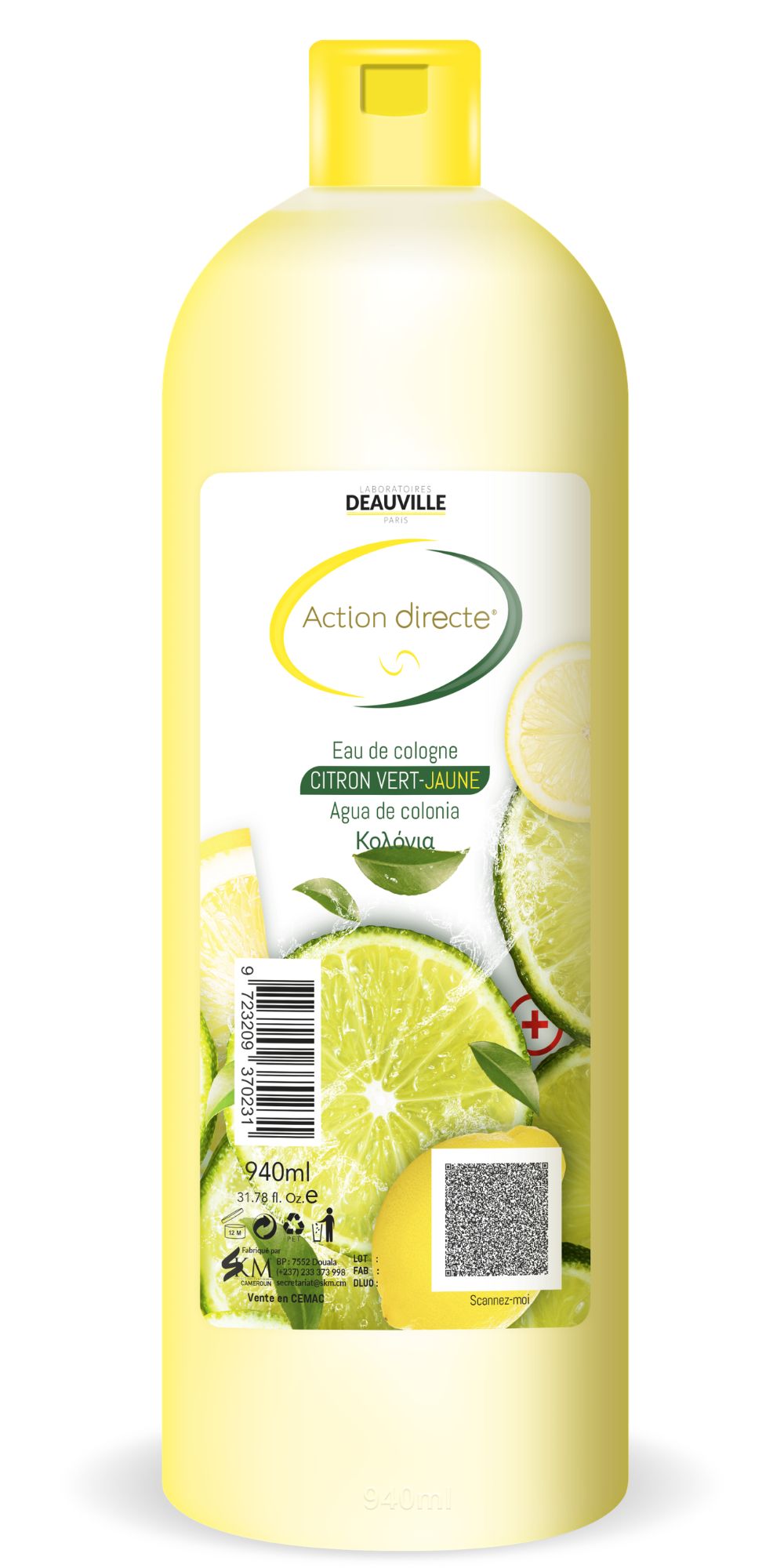 Eau de cologne citron